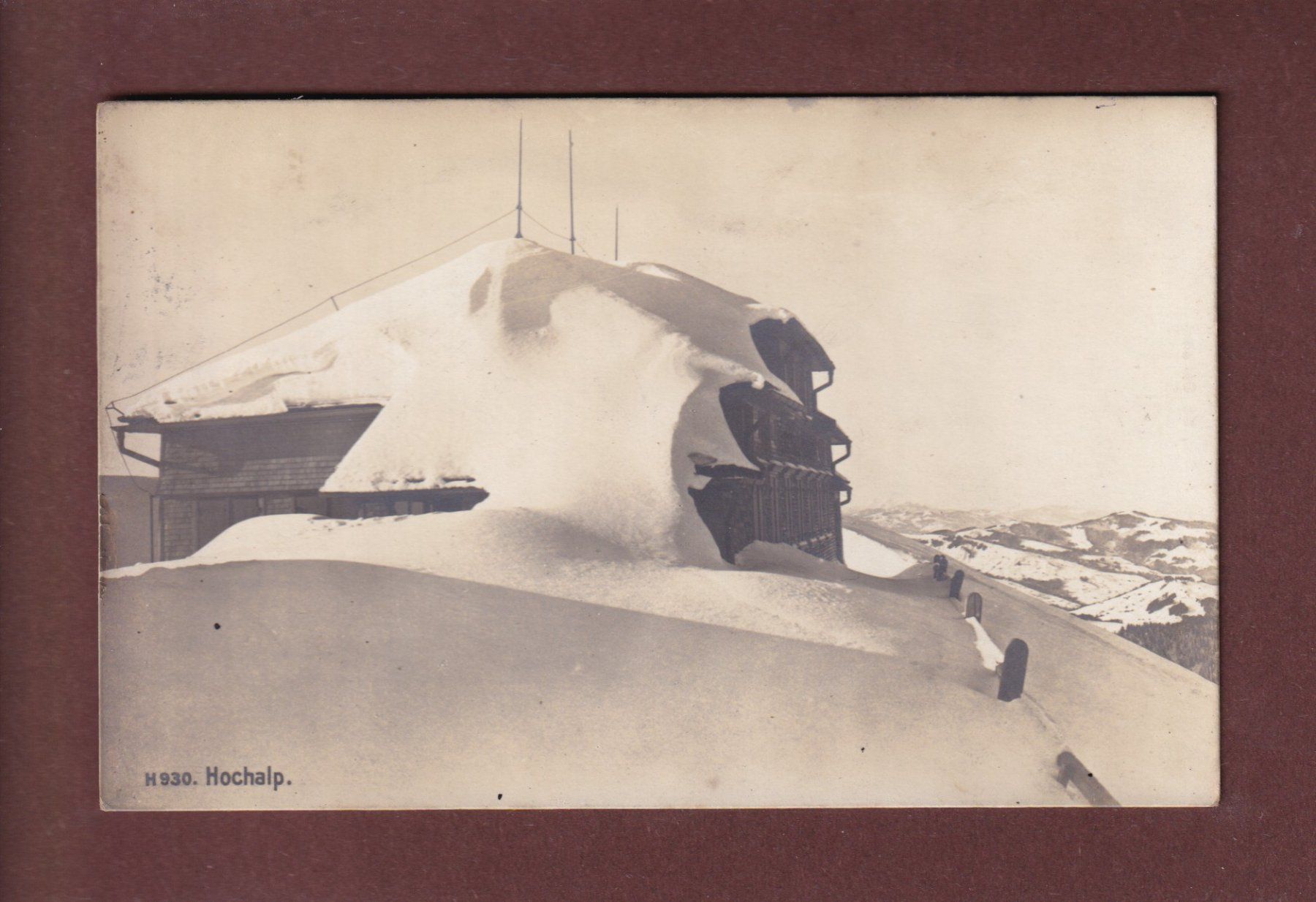 Cartes postales: HOCHALP - 1918 – D'occasion à Pully par nicecards-shop