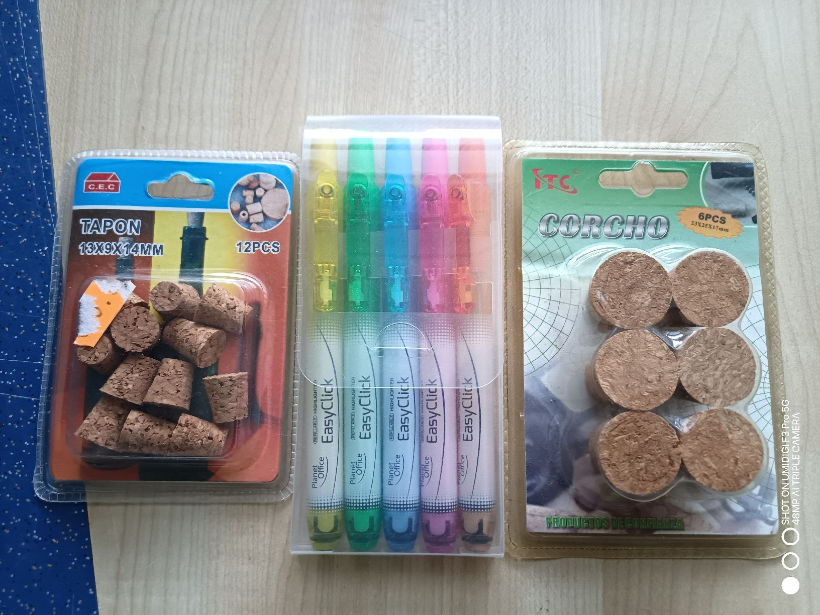 Kit bricolage: Bastelset Kork Korkzapfen Stifte – Nuovo e nell'imballaggio originale da Aarwangen venduto da to-hirschi