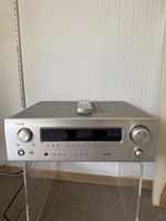Stereo Receiver Denon DRA-700AE mit Fernbedienung silber