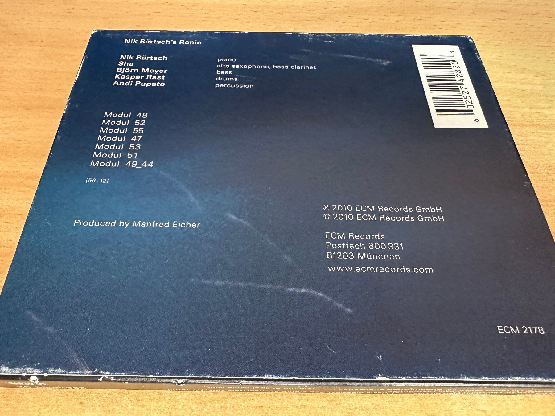 CD: Nik Bärtsch's Ronin – Llyrìa – Usato da Rikon im Tösstal venduto da Alpenmutz 1