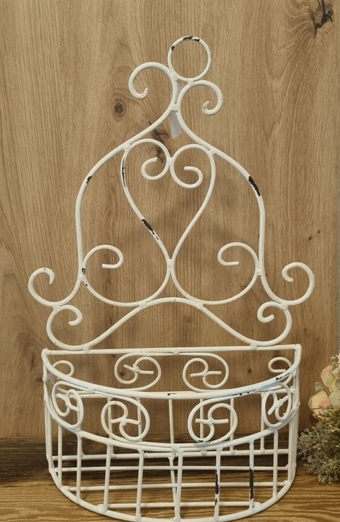 Wandkorb Metall Vintage