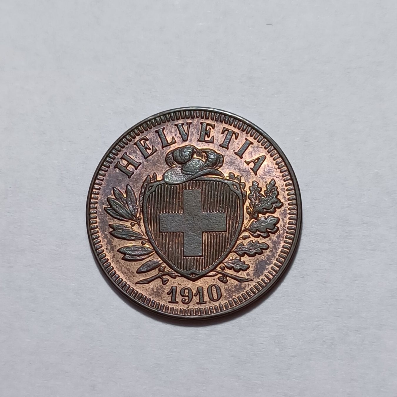 Tutti le monete: 2 Rappen 1910 stgl – Nuovo (secondo la descrizione) da Pfäffikon ZH venduto da Schweizer_Muenzen