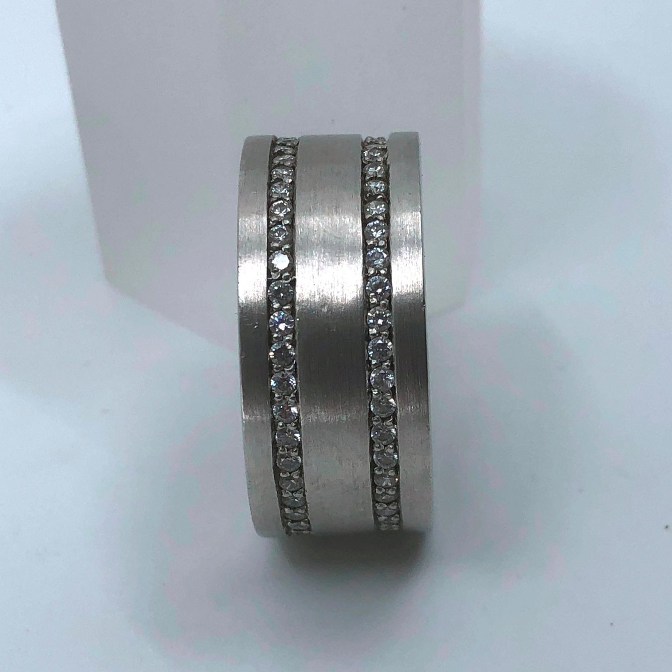 Anelli: Ring Silber 925 mit vielen Steinen – Usato da Basel venduto da Tiabeanie 1
