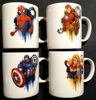 4 tasses MARVEL