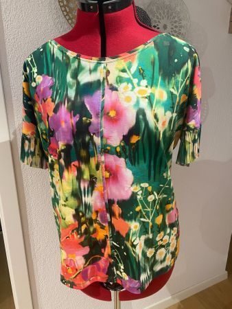 Farbenfrohes Marc Cain T'Shirt, Gr. N4/D40-42 (eher gross)