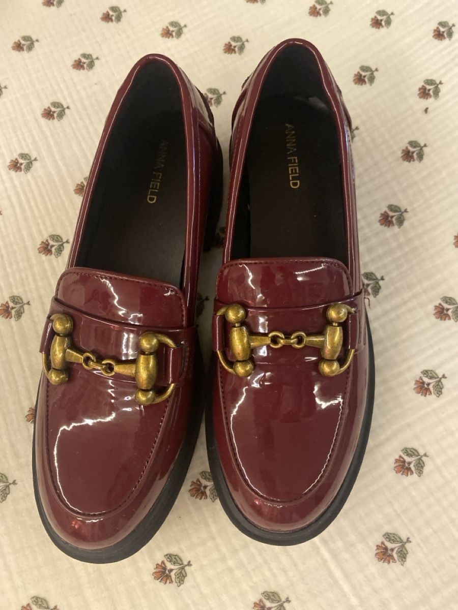 Damenschuhe: Mocassin vernis compensés - 39 – Neu (gemäss Beschreibung) aus Ipsach von Leeloolynn