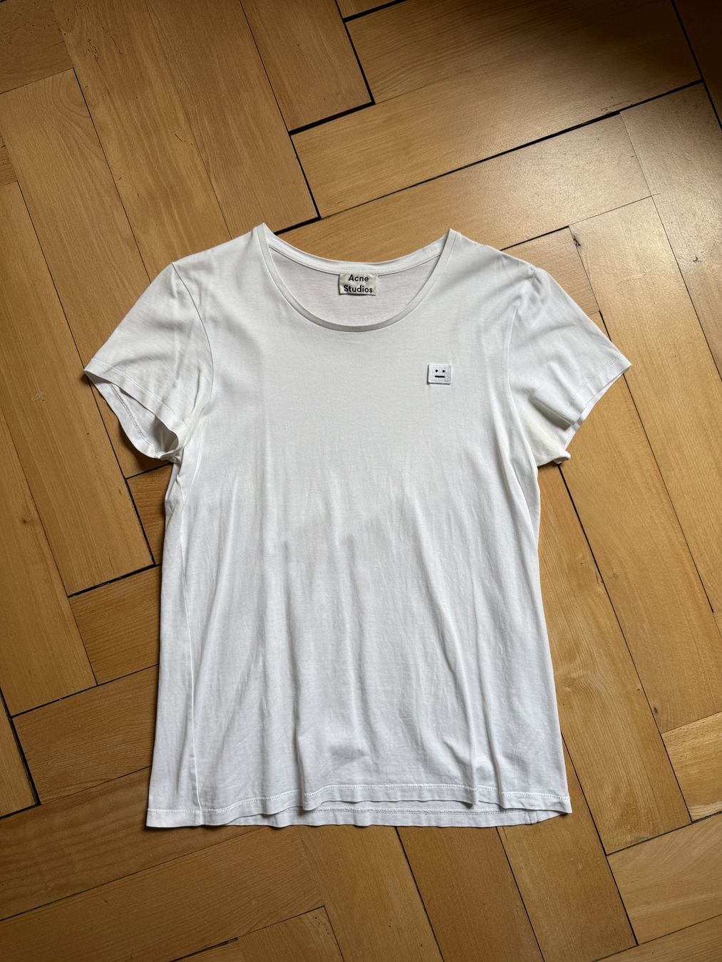 Acne Studios T-shirt: ACNE STUDIOS - T-Shirt weiss S – Usato da Zürich venduto da Diazaio