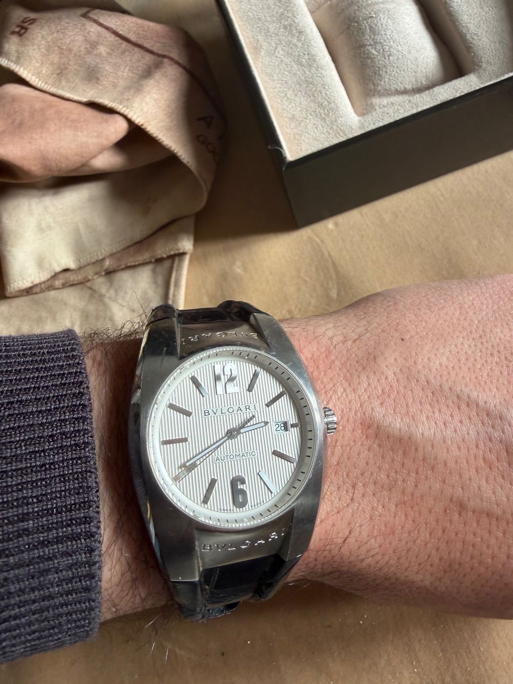 Bulgari Orologi: Bvlgari Ergon Automatic EG40S acier – Usato da Neuchâtel venduto da ser_c6jq 1