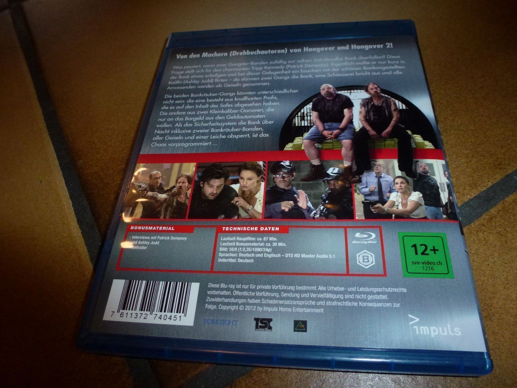 Alle DVDs: Flypaper BLU-RAY – Gebraucht aus Olten von Disc-Verkauf 2