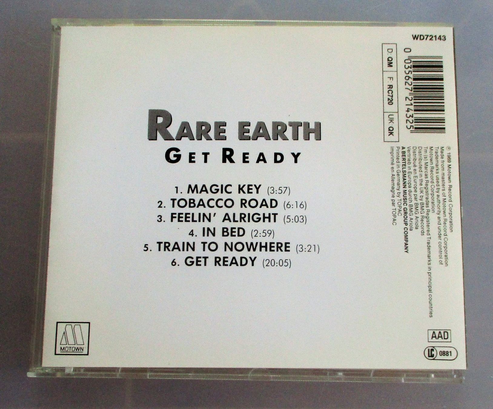 CDs: RARE EARTH - Get Ready – Gebraucht aus Wattwil von Muriel11 1