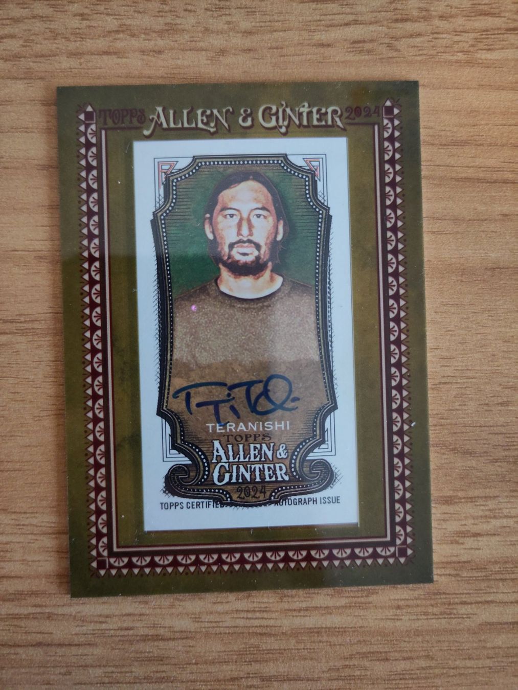 Topps Carte collezionabili: Teppei Teranishi Autograph Topps Allen & Ginter 2024 – Nuovo (secondo la descrizione) da Starrkirch-Wil venduto da doemseler