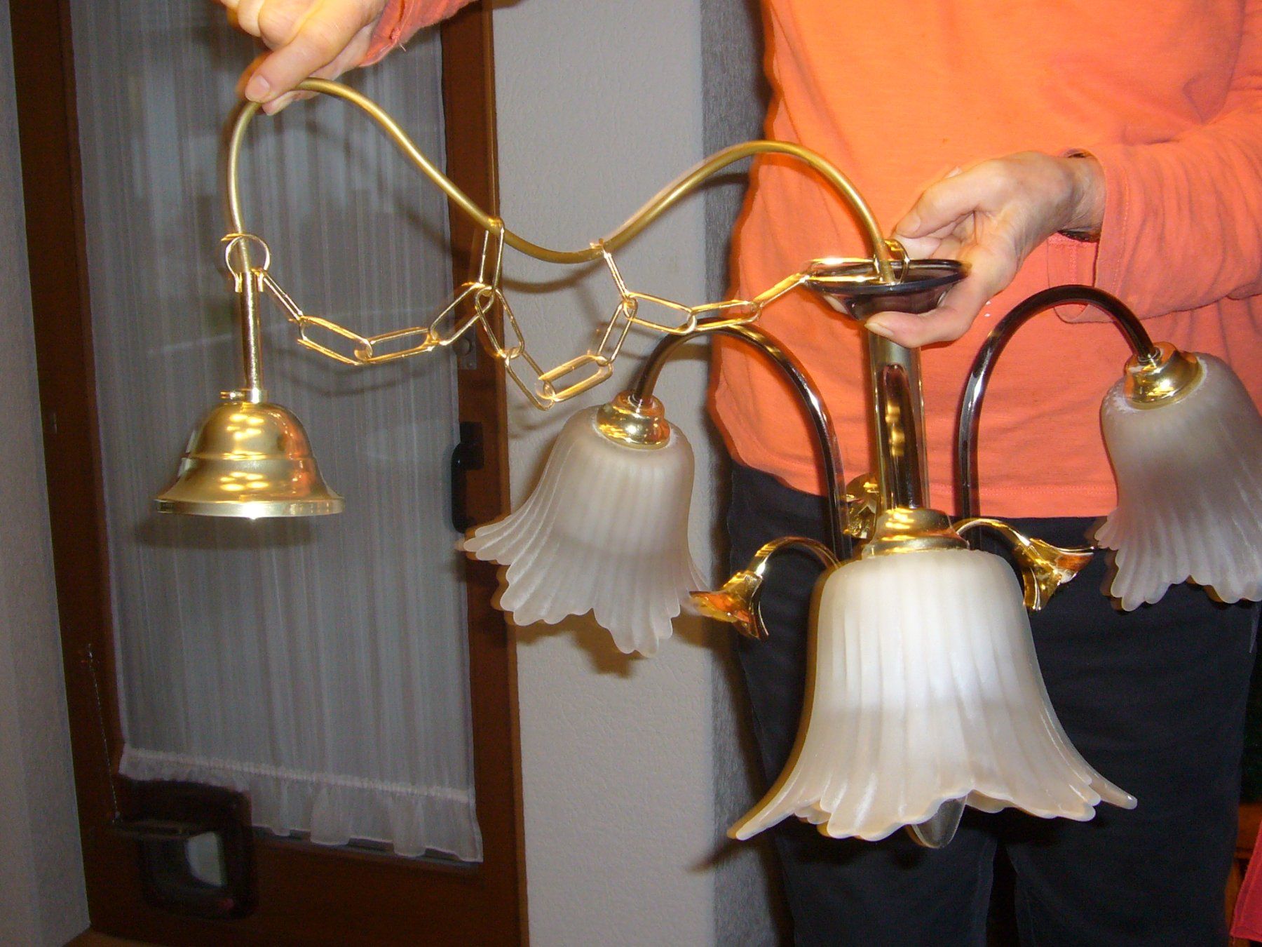 Lampen: alte Hängelampe ca.50/60er Jahre – Gebraucht aus Hauptwil von Walter3129 1
