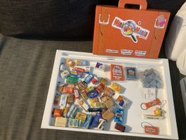 Migros Minimania 2013 inkl 35mini,4 joker,geld,koffer, album