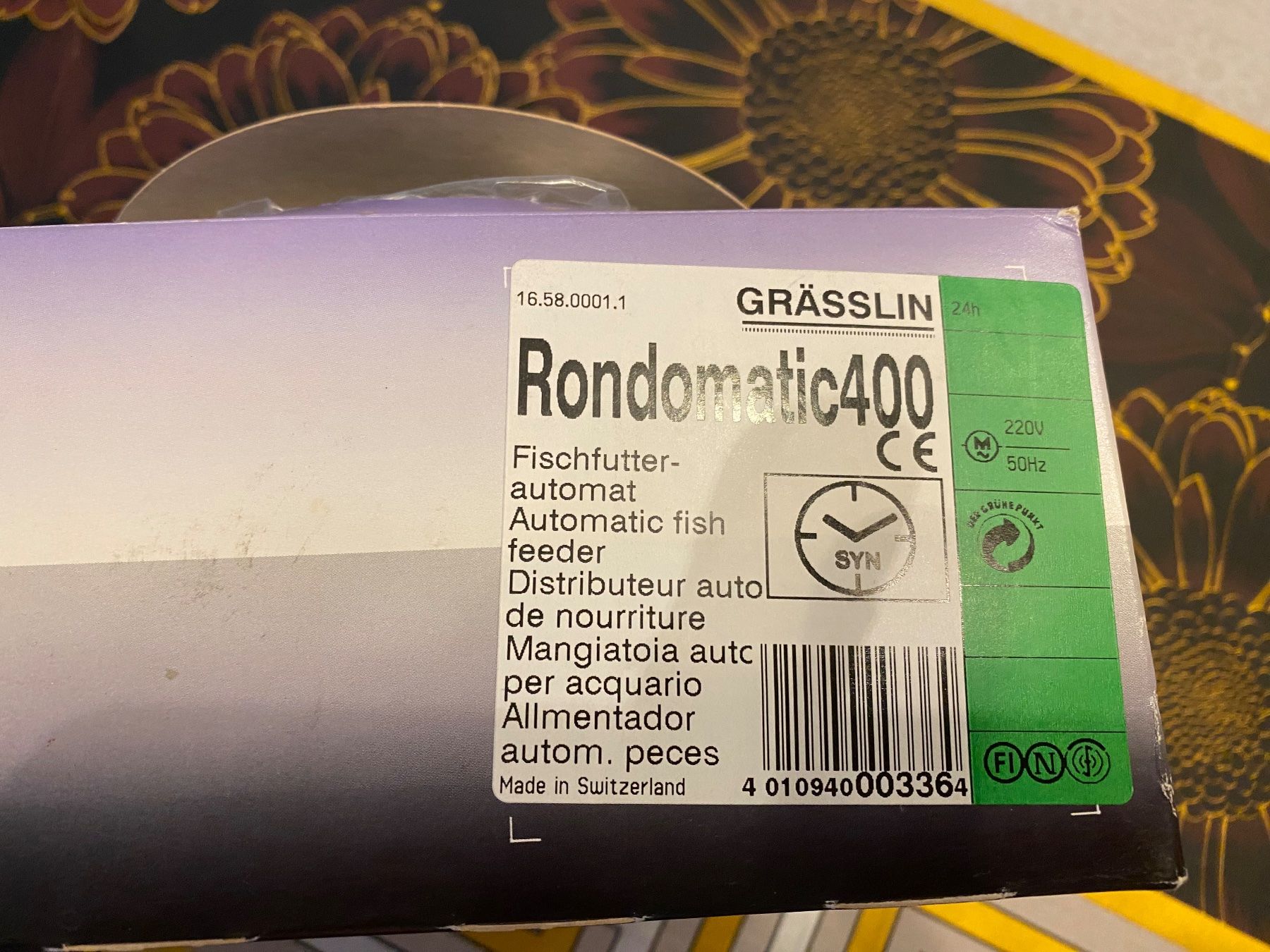 Mangimi: Fischfutterauomat  Grässlin neu – Nuovo e nell'imballaggio originale da St. Margrethen SG venduto da Alfista_159 4