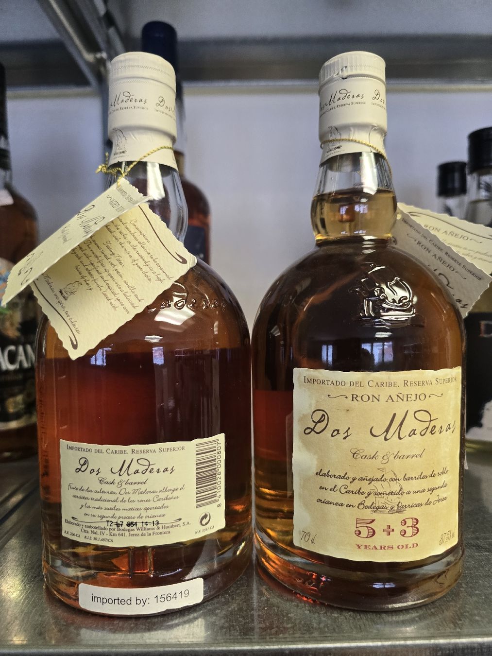 Bevande alcoliche: 2 Flaschen Don Maderas Rum – Nuovo e nell'imballaggio originale da Winterthur venduto da inf_5yby 1