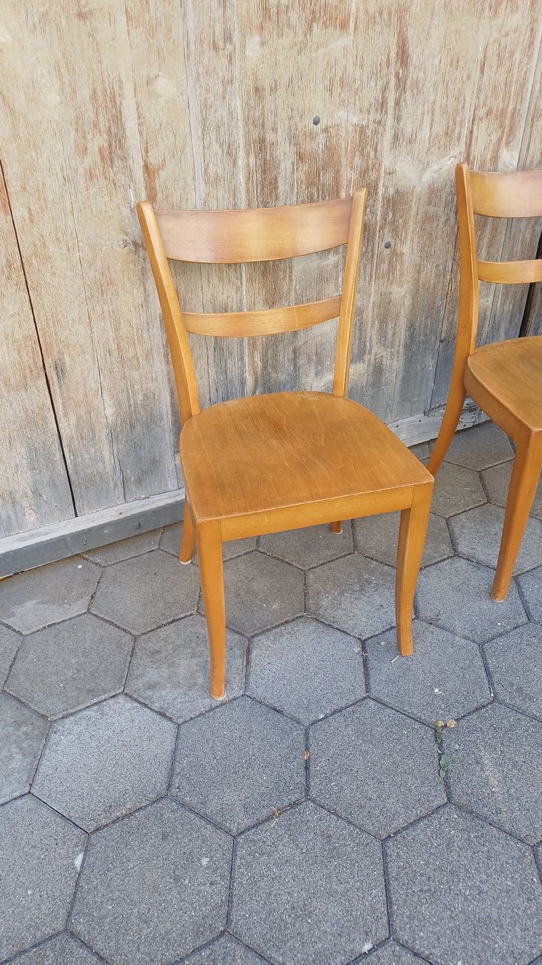 Stühle: 4 Beizenstühle 60er Jahre  – Gebraucht aus Flawil von Pinkmalibu 3