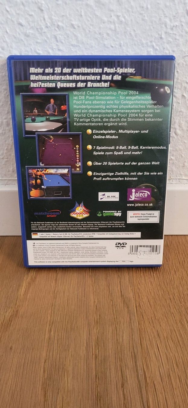 Sony Giochi: PS2 - World Championship Pool 2004 – Usato da Münsingen venduto da DigitaleSpielecke 1