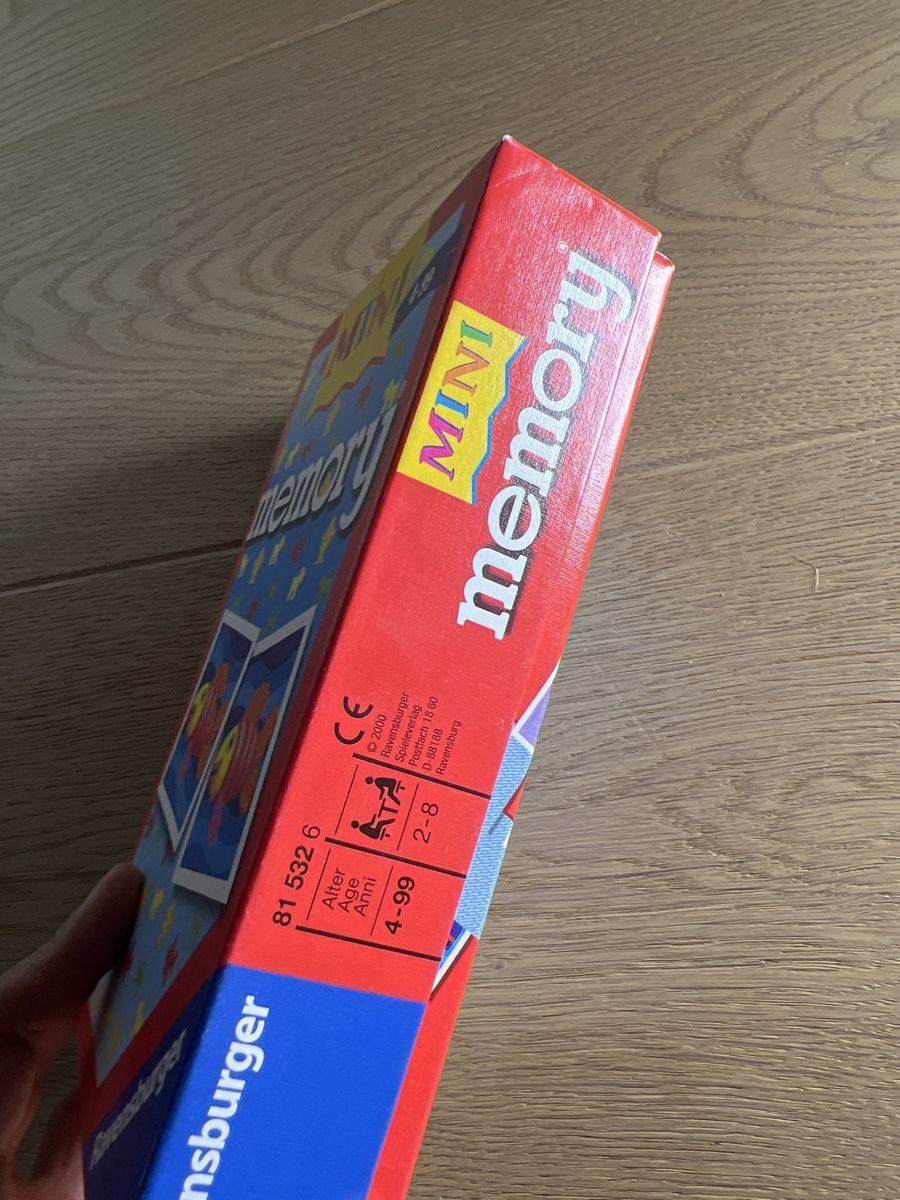 Ravensburger Spiele: Ravensburger Mini Memory Fischli ab 4 Jahre – Gebraucht aus Oensingen von katepe 1