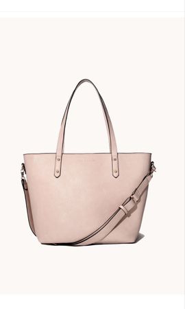 Brand new blush coloured tote