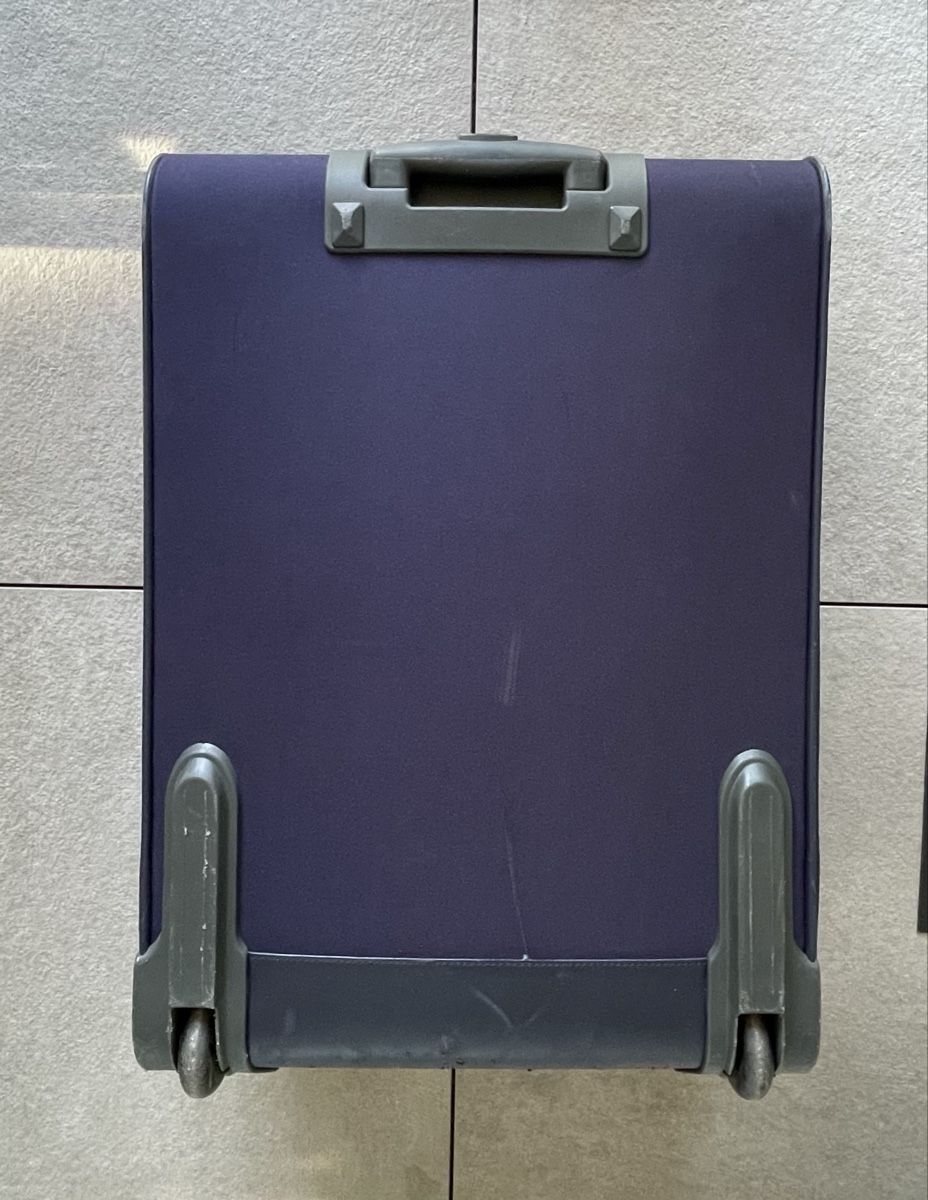 Samsonite Valigie: Samsontie Reisekoffer in Blau – Usato da Aadorf venduto da Assyrian-Bazar 2