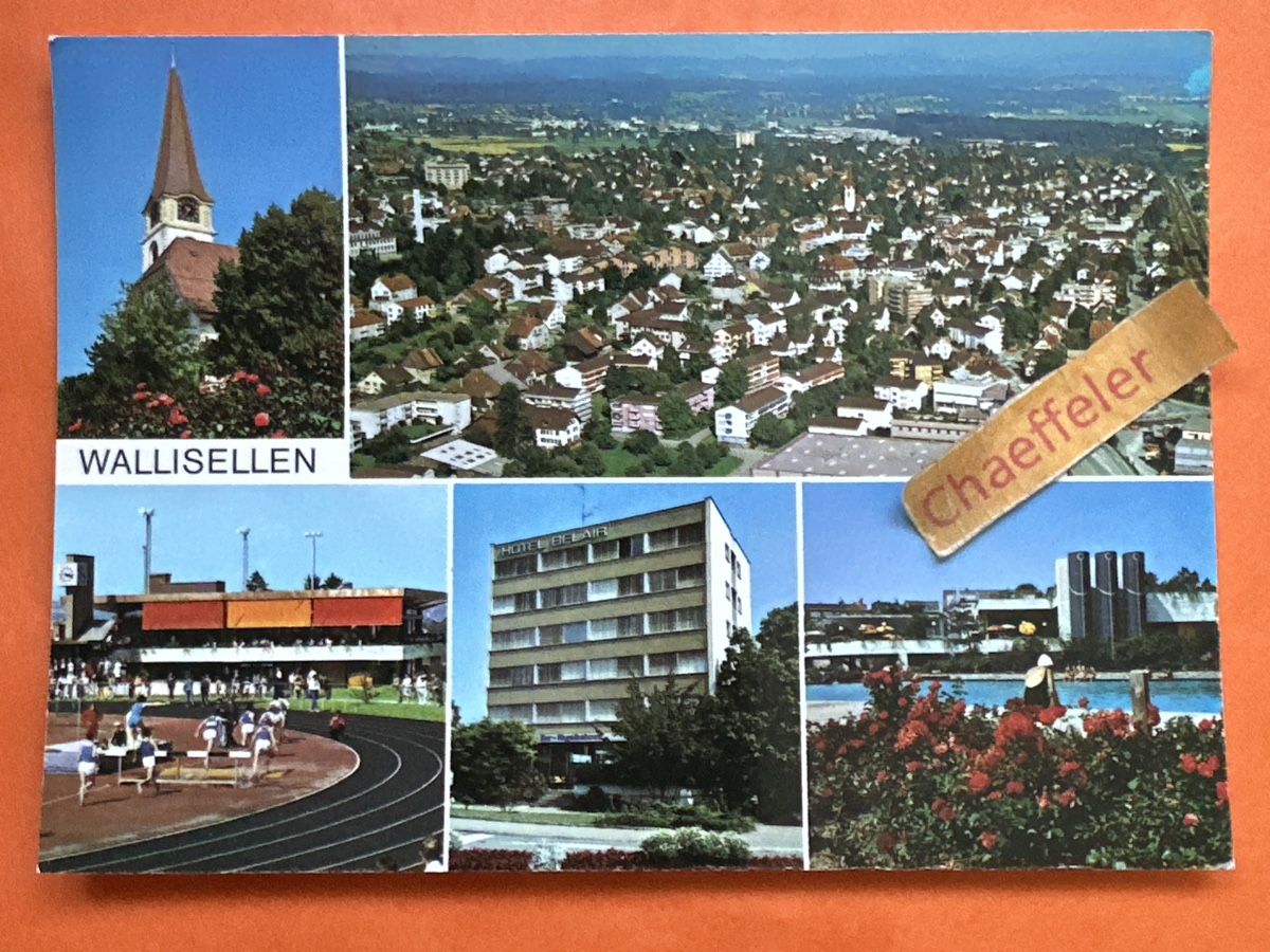 Ansichtskarten: Alte Ansichtskarte Wallisellen ZH  – Gebraucht aus Zürich von Chaeffeler
