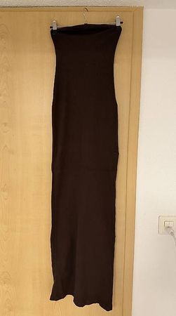 Braunes Bershka Maxikleid