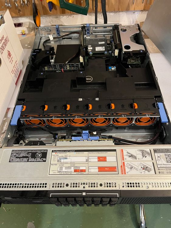 Dell R730 2xXeon 16 Core 512GB RAM 1.2TB SAS+3.2TBSSD,10GLAN (Gebraucht ...