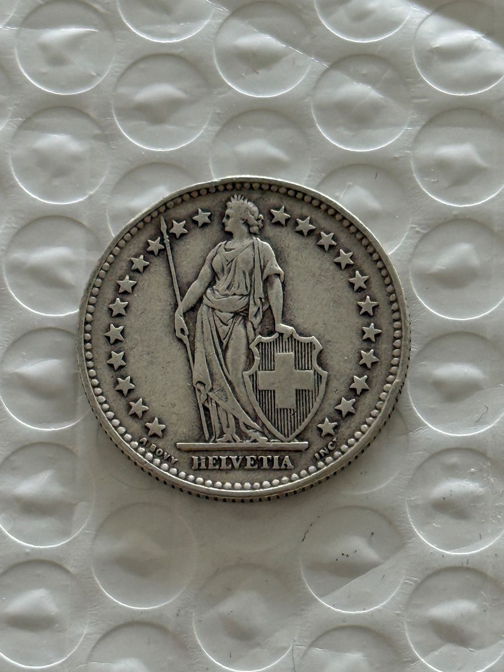Tutti le monete: 2 Franken 1931  Rar – Usato da Wallisellen venduto da SWISS_SILVER1