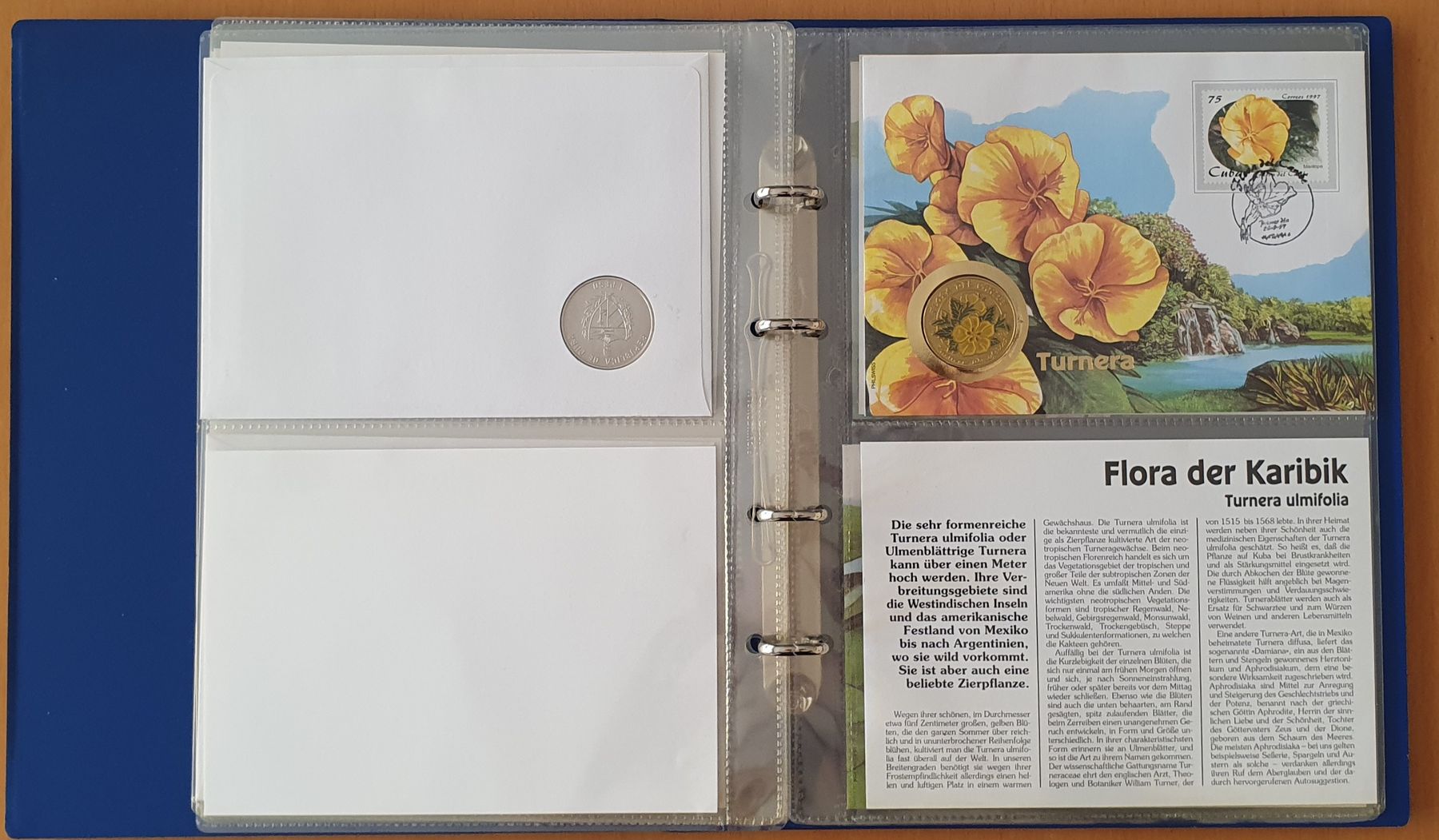 Alle Münzen: 6 Numisbriefe - Flora der Karibik – Gebraucht aus Kreuzlingen von Rschweiz1 5