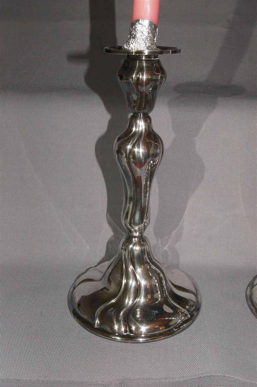 WMF Portacandele: Antikes WMF Kerzenhalter Paar versilbert – Usato da Geroldswil venduto da ARTEFACTO 2