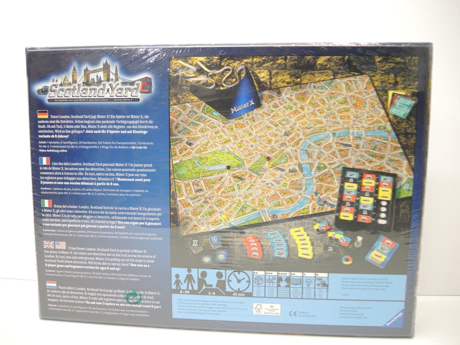 Ravensburger Giochi: Ravensburger 26601 Scotland Yard – Nuovo e nell'imballaggio originale da Dagmersellen venduto da FBM-Bacheli 1