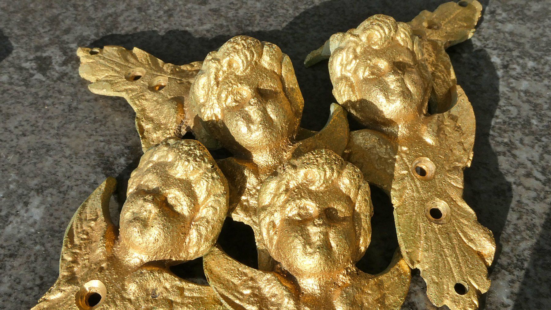 Statuette: Messingengel; 9 Stück – Usato da Rubigen venduto da OPERNFREUND 5