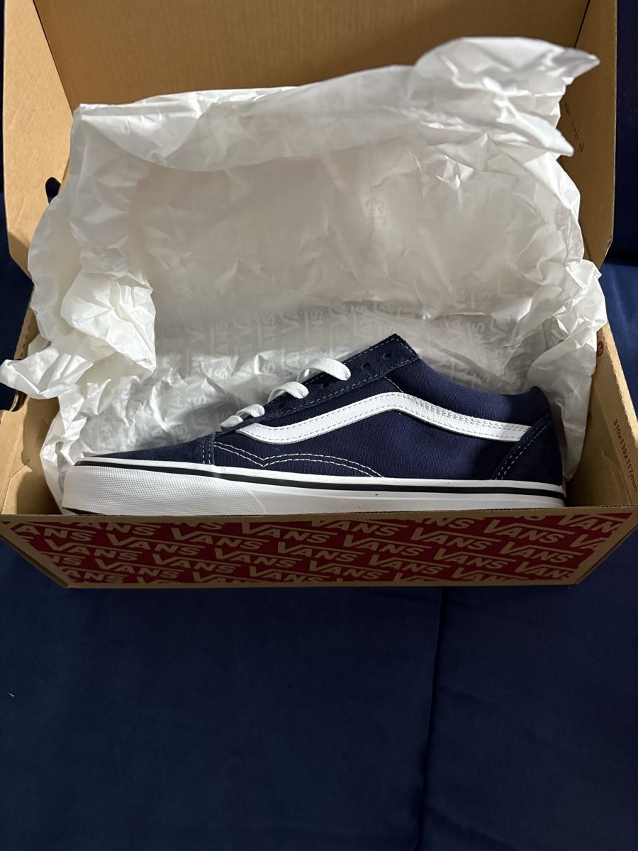 Vans Scarpe da uomo: Neue Vans Old Skool Navy Blue, 39 – Nuovo e nell'imballaggio originale da Basel venduto da lolushka 1
