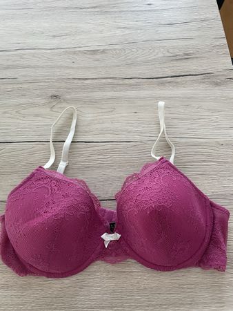 Beldona BH, Grösse 80C, Pink mit Spitze