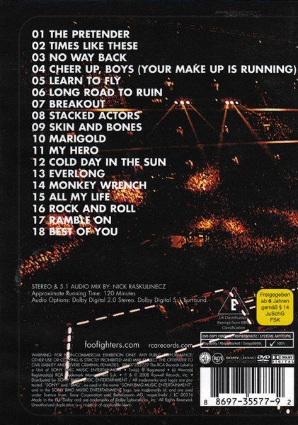 Tous les DVDs: Foo Fighters: Live at Wembley Stadium DVD – Neuf avec emballage d'origine à Steinhausen par Vilivinili 1