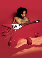 Poster Lenny Kravitz Red
