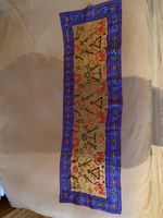 Vintage Tischlaeufer, handgefertigt, Ethno-Look, Top Zustand