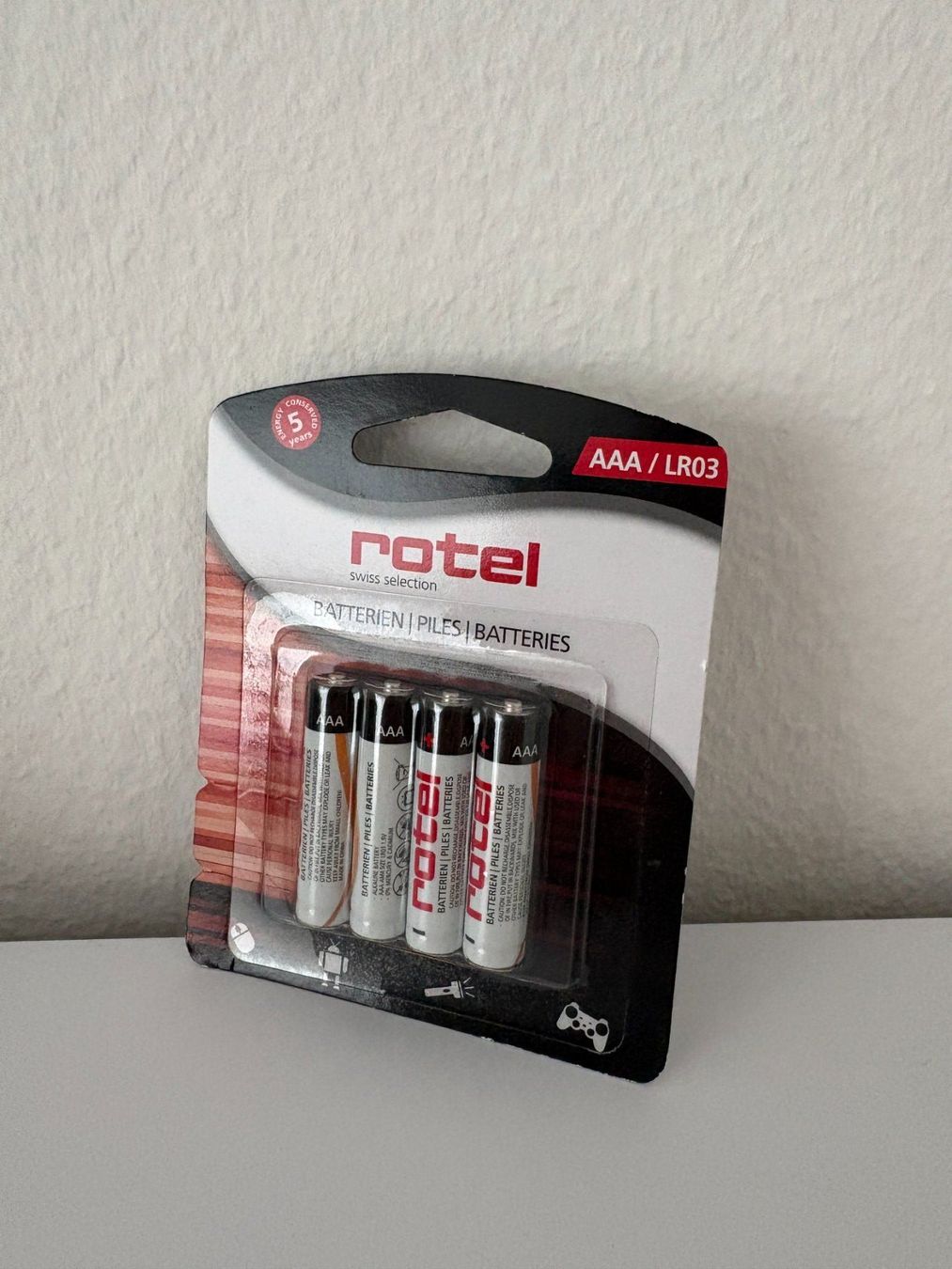 Akkus & Batterien: Rotel AAA/LR03 Batterien – Neu und originalverpackt aus Gossau SG von Sekki0407
