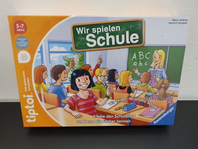 Tiptoi Spiele: Neu - Tiptoi - Spiel - Wir spielen Schule – Neu und originalverpackt aus Dagmersellen von Jarsetz_Restposten