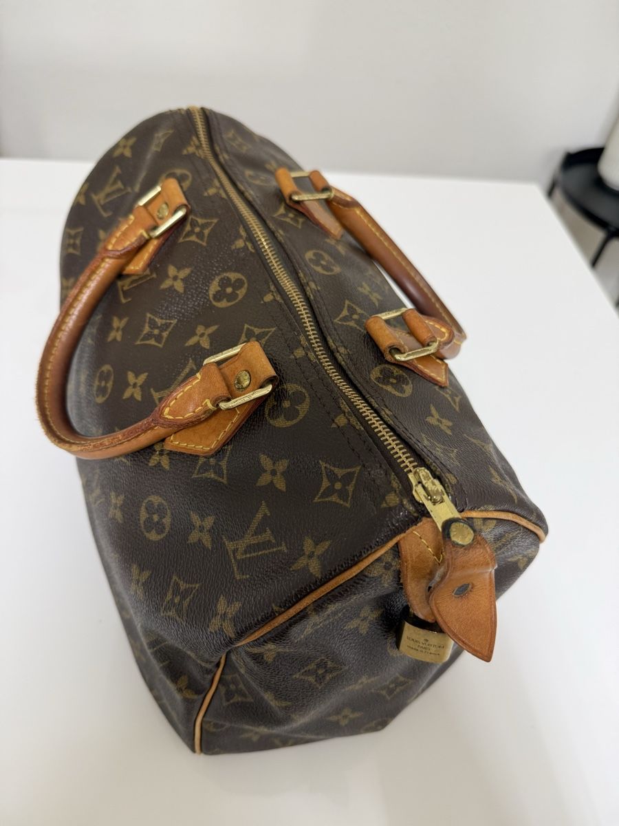 Louis Vuitton Borse da donna: Louis Vuitton Speedy 30, Monogram Canvas – Usato da Bottmingen venduto da celina.00 3
