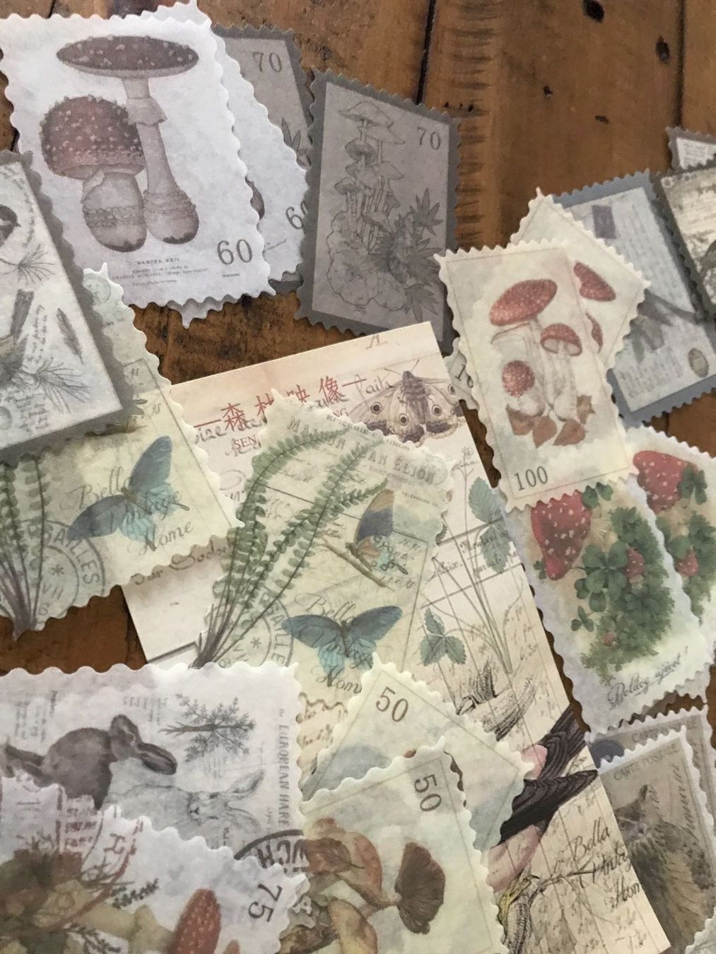 Sticker: Neues Set 60Stk. Retro Sticker Scrapbooking NEU – Nuovo e nell'imballaggio originale da Effretikon venduto da wenuss 4