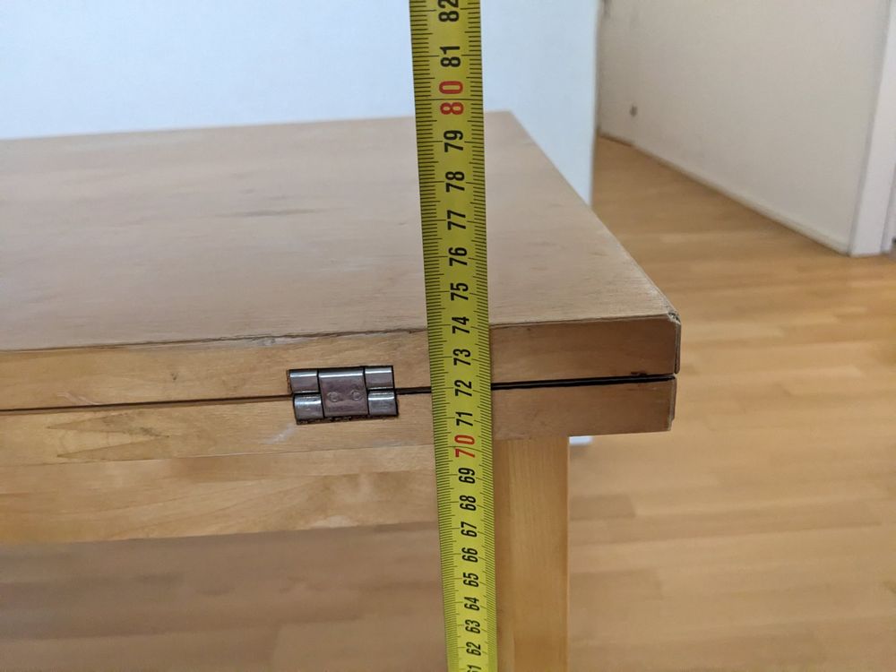 Ikea Holztisch zum ausklappen Kaufen auf Ricardo