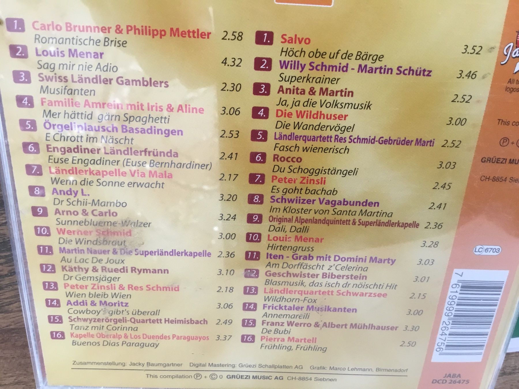 CDs: S'BeschT! Volksmusik Doppel-CD – Gebraucht aus Thierachern von sweden08 1