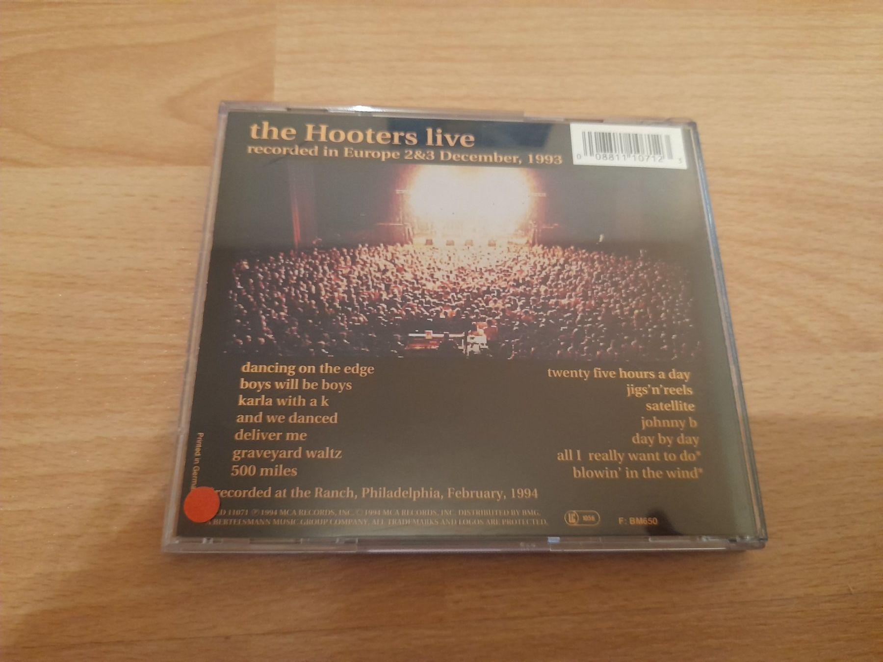 CDs: CD The Hooters Live (1994) – Gebraucht aus Lustmühle von chevi03 2