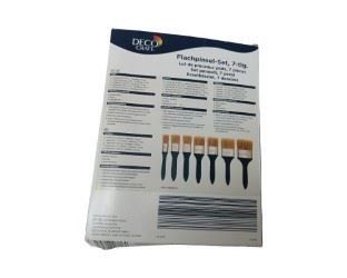 Pennelli: DECO CRAFT Flachpinsel-Set 7tlg. – Nuovo (secondo la descrizione) da Luzern venduto da Restwert_Luzern 2