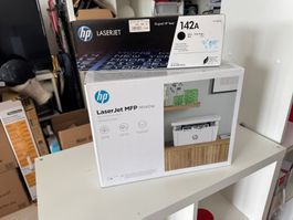 HP Laserjet MFP M140W Drucker Scanner mit 142A Toner mit OVP