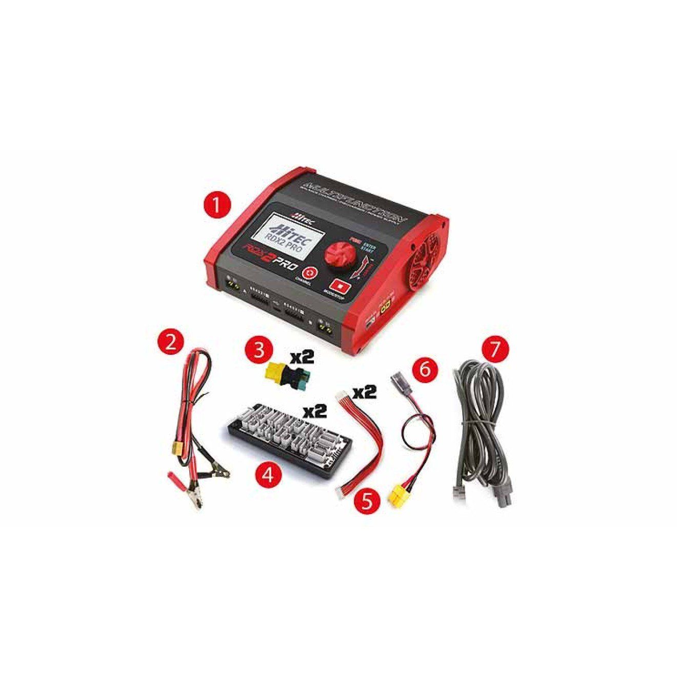 Batterie, Caricabatterie & Alimentatori: Hitex RDX2 Duo Charger – Nuovo e nell'imballaggio originale da Rietheim venduto da PeraLux 1