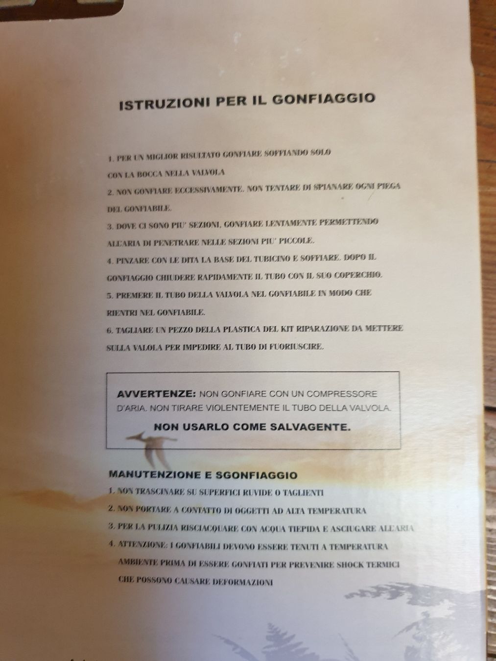 Giocattoli: Dinosauro gonfiabile Pteranodon  – Nuovo e nell'imballaggio originale da Viganello venduto da Priska.c 3