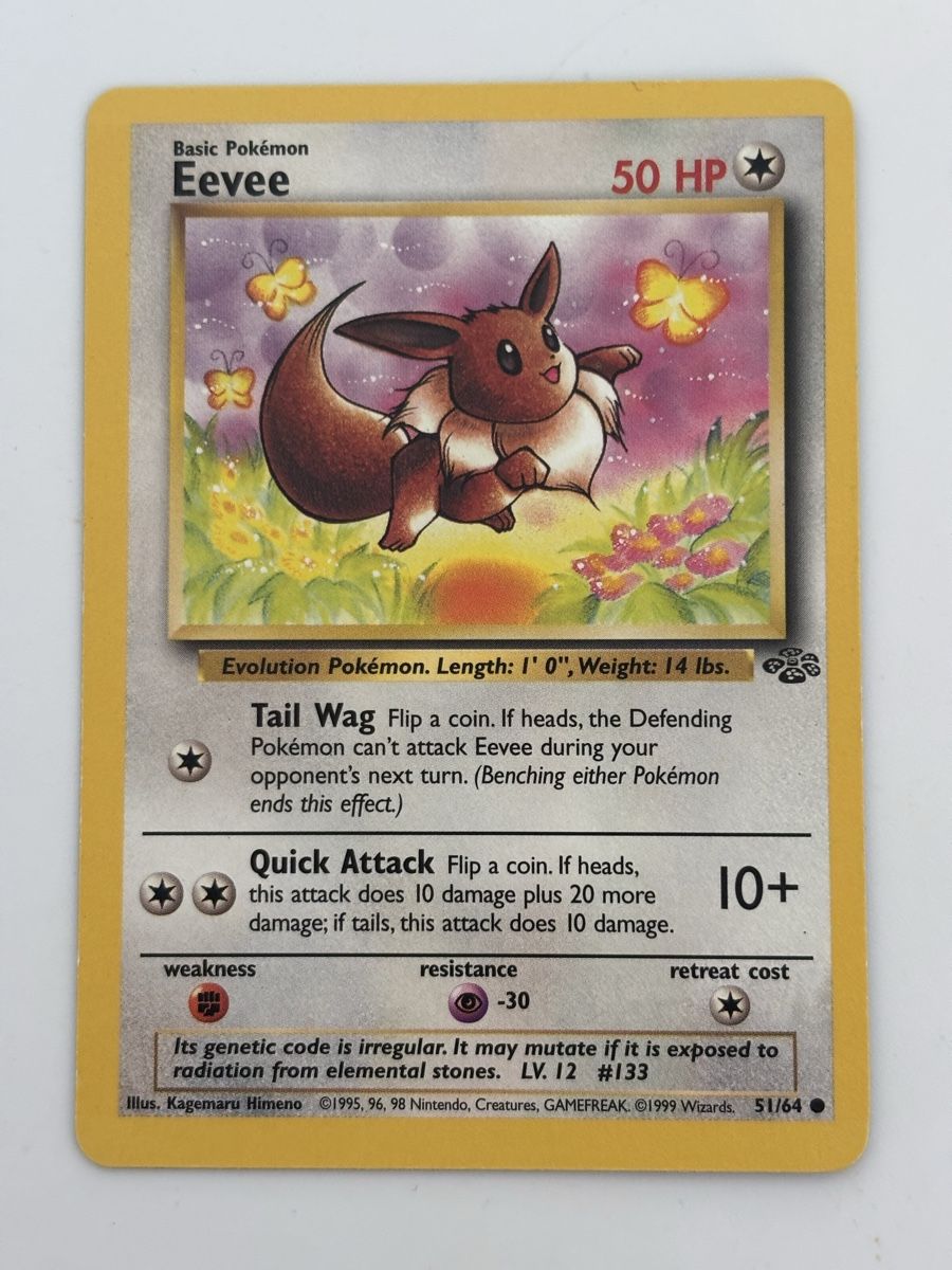 Pokémon Carte collezionabili: Carte pokemon EEVEE année 2000 – Usato da lausanne venduto da helderj