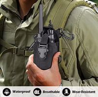 CB-/Amateurfunk Holster Tasche Funkgeräte - Schwarz
